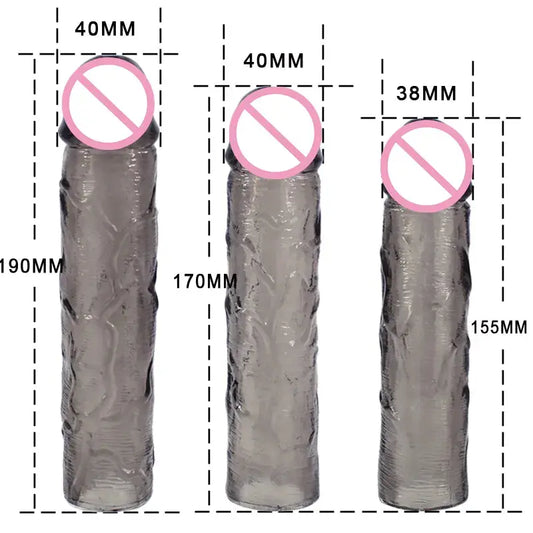 Titan Extender Sleeve - Enhance Pleasure & Size leisure pleasure