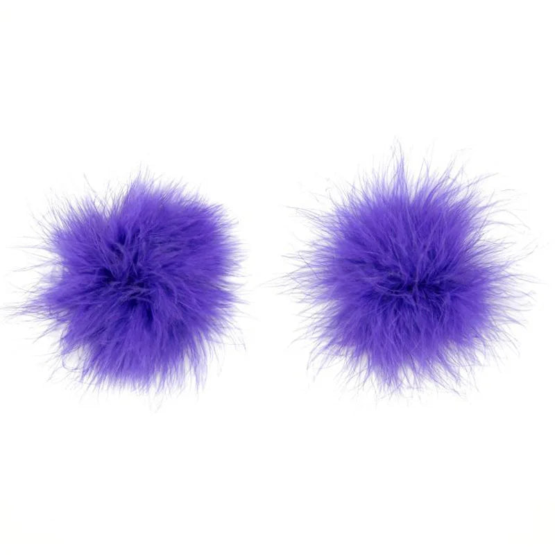 Allure & Elegance Feather Nipple Pasties