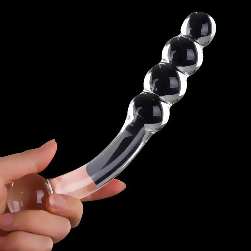 Crystal Pleasure Wand - Elegant Glass Dildo leisure pleasure