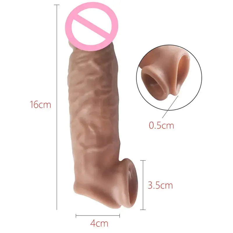 Ultimate Satisfaction Extender - Silicone Dildo with Suction Cup leisure pleasure