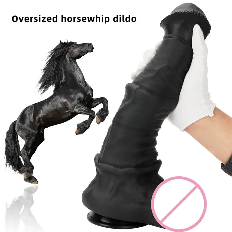 Giant Silicone Horse Dildo - Ultimate Pleasure Experience
