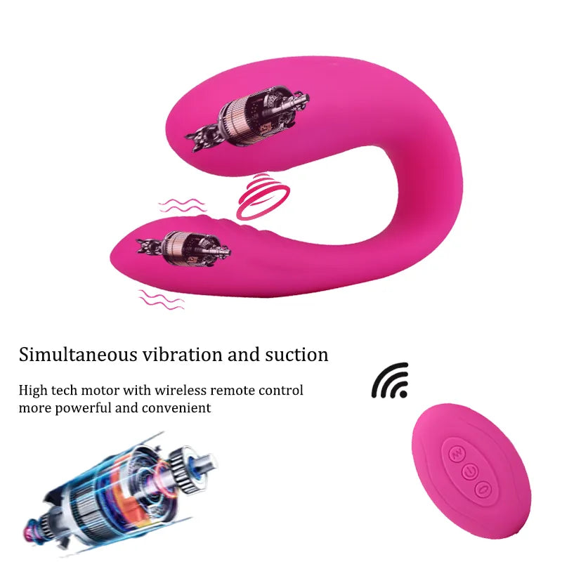 PleasureSync 10-Speed Duo Vibrator