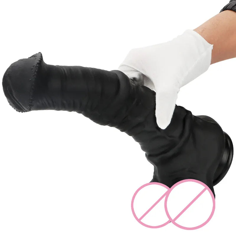 Giant Silicone Horse Dildo - Ultimate Pleasure Experience