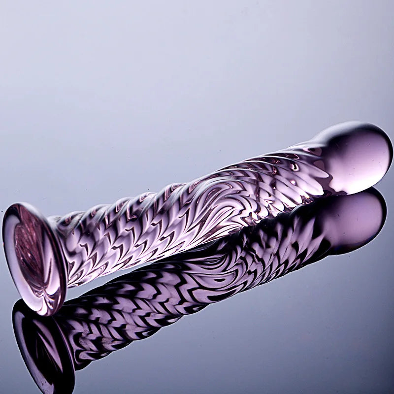 Lustrous Touch Crystal Dildo 17cm