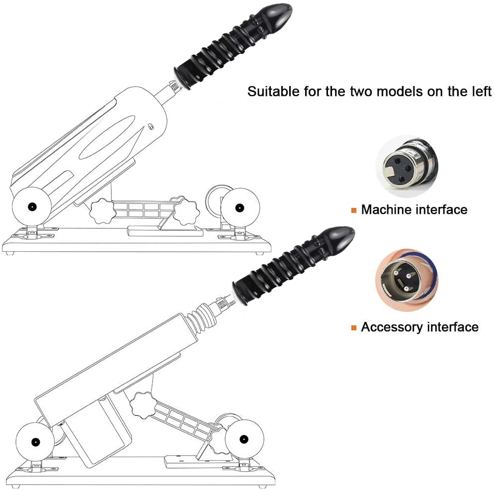 Intimate Fusion: 11-Function Attachment Set for Enhanced Pleasure