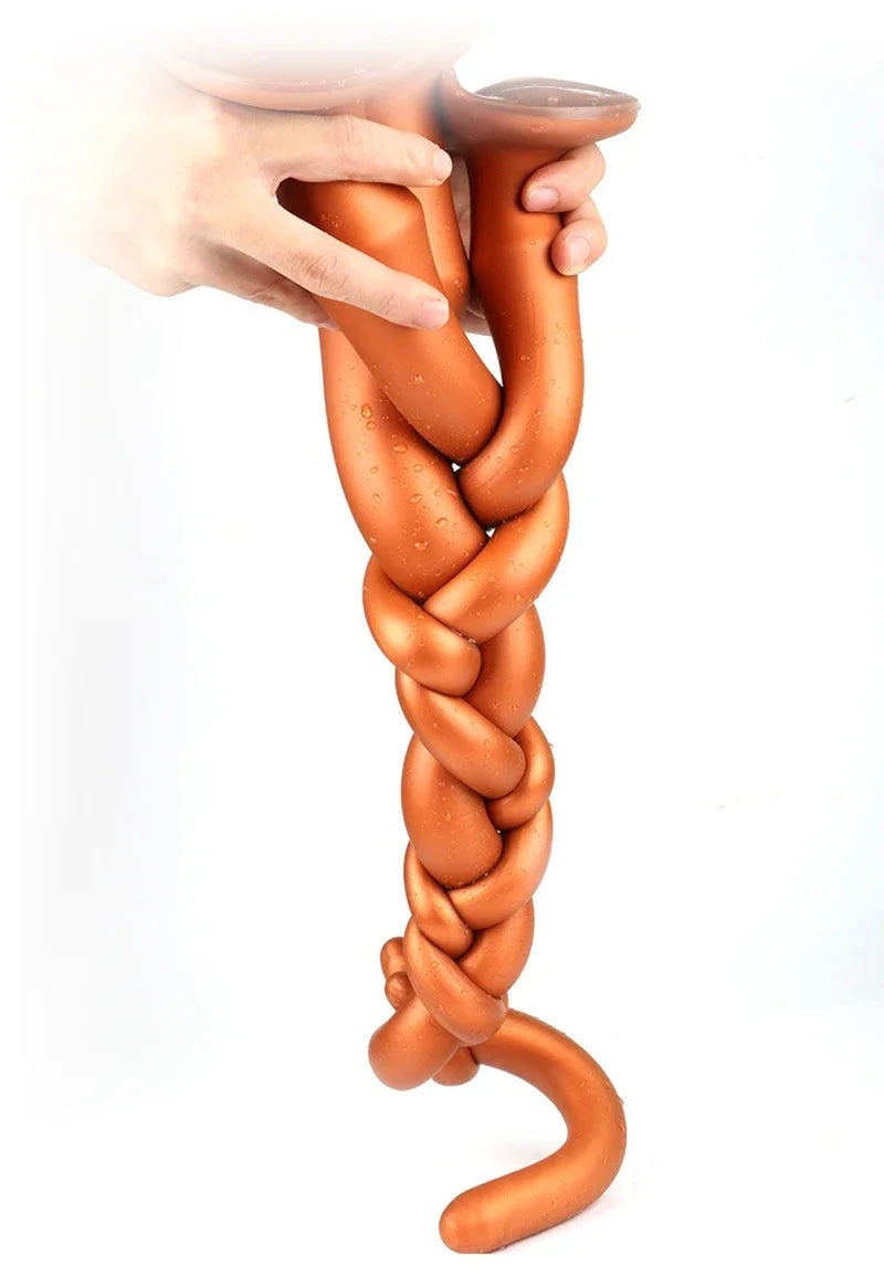 Plush Ecstasy Anal Indulgence Dildo - 60cm