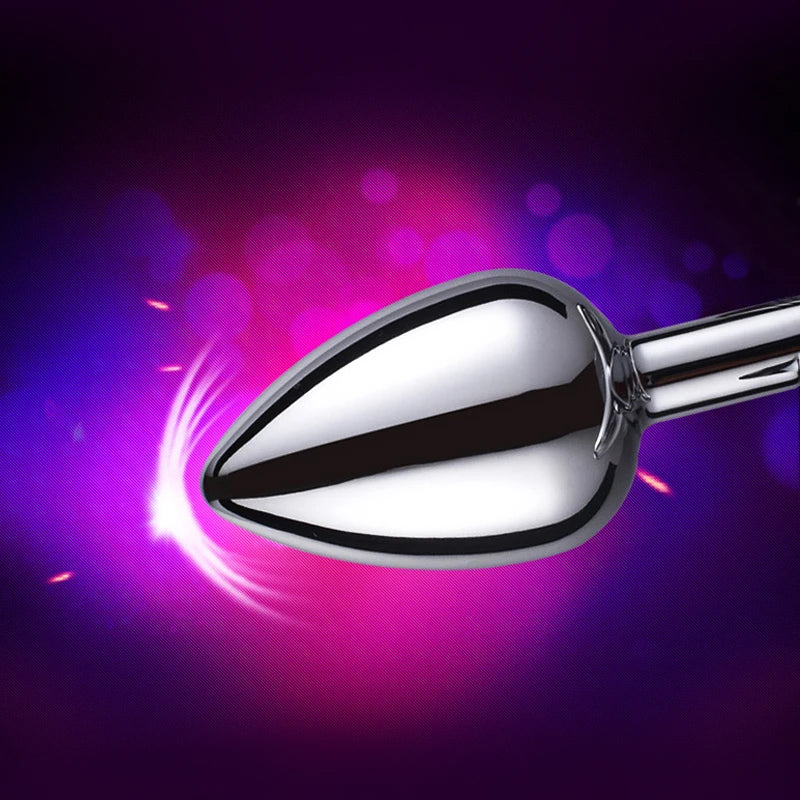 Pleasure Pinnacle: Metal Anal Plug Dilator