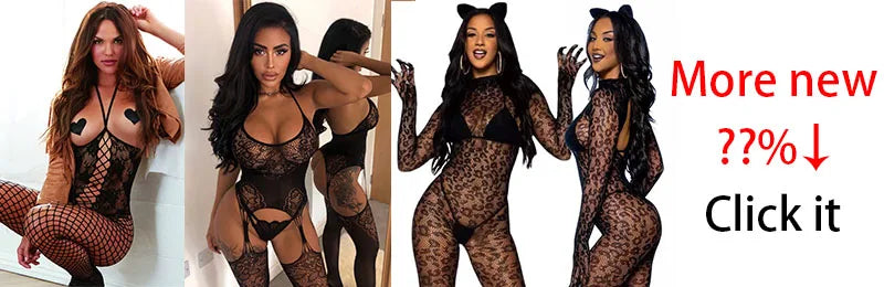 Allure in Lace: Provocative Fishnet Dress