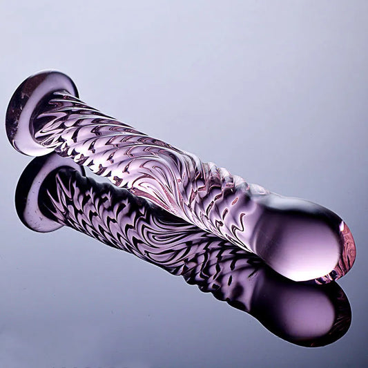 Lustrous Touch Crystal Dildo 17cm
