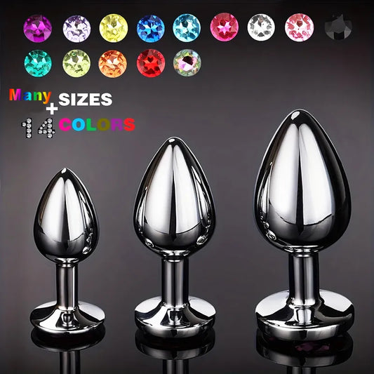 Pleasure Pinnacle: Metal Anal Plug Dilator