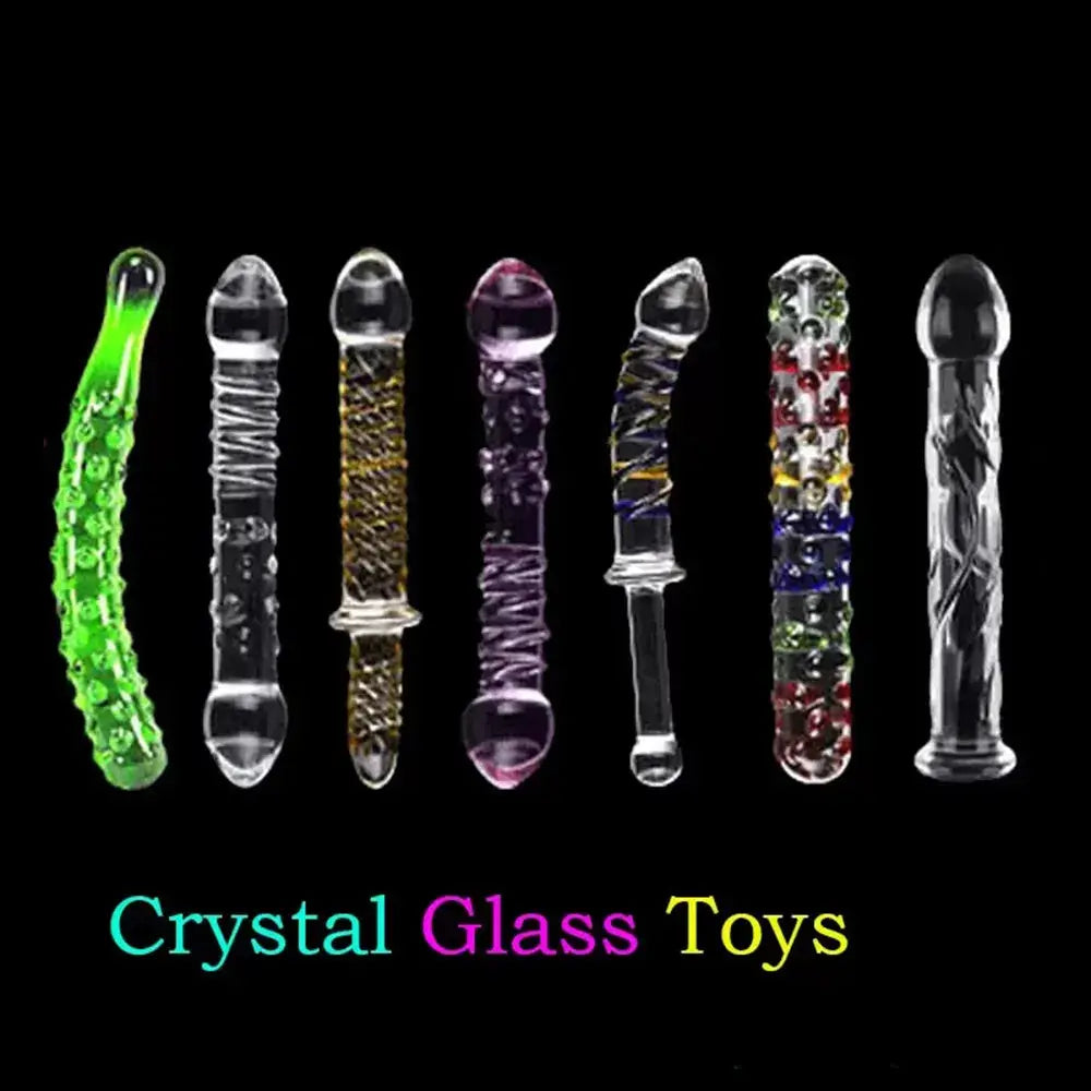Crystal Pleasure Wand - Elegant Glass Dildo leisure pleasure