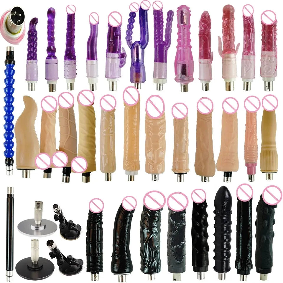 LoveMatic 3XLR: Playful Suction Cup Dildo Attachments