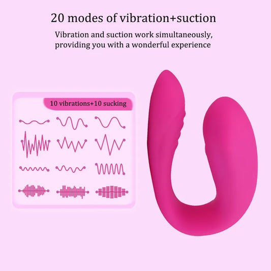 PleasureSync 10-Speed Duo Vibrator