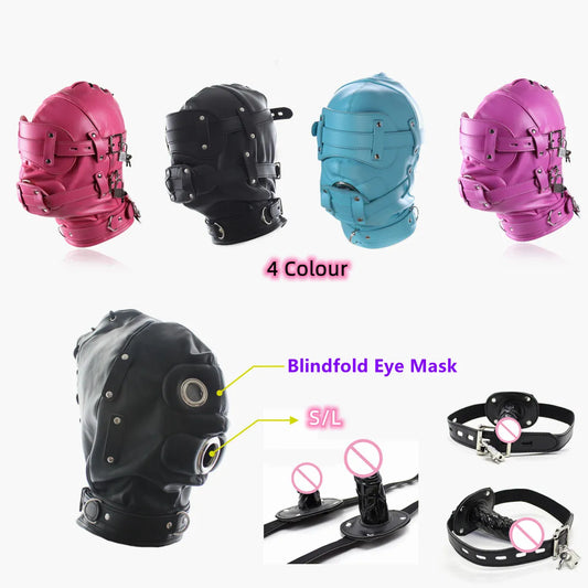 Fetish Fusion Bondage Headgear Set
