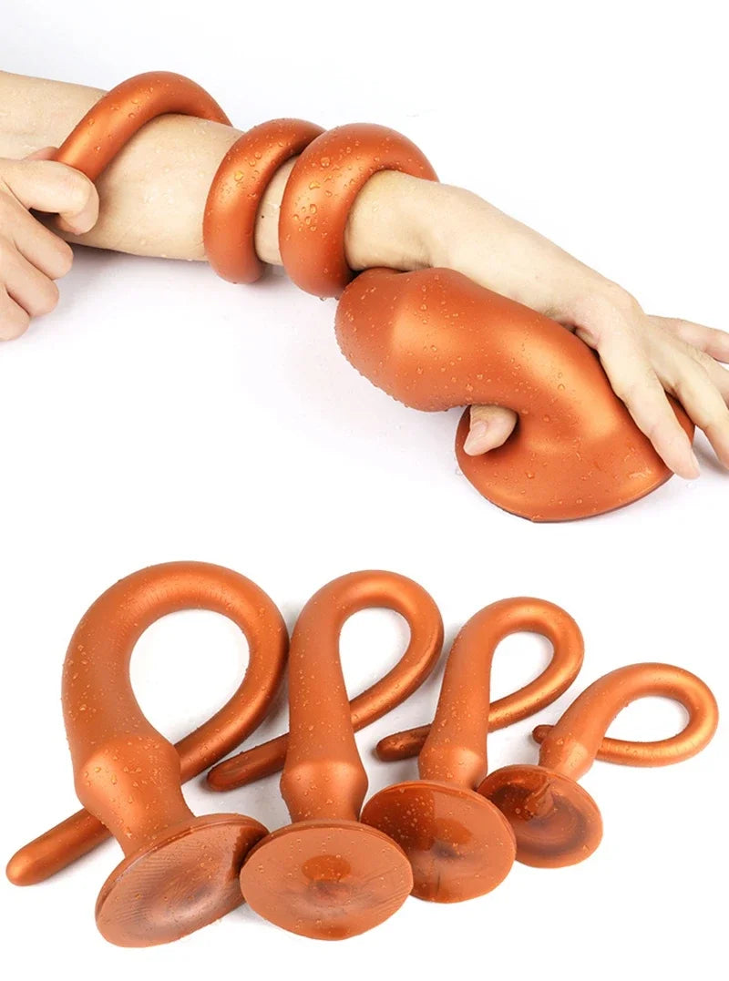 Plush Ecstasy Anal Indulgence Dildo - 60cm