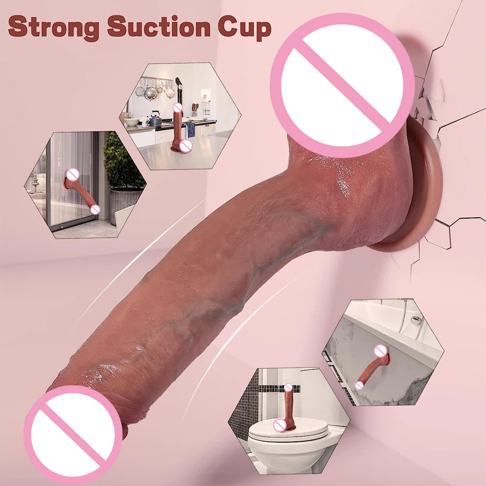 Silken Delight: The Ultimate Fantasy Dildo