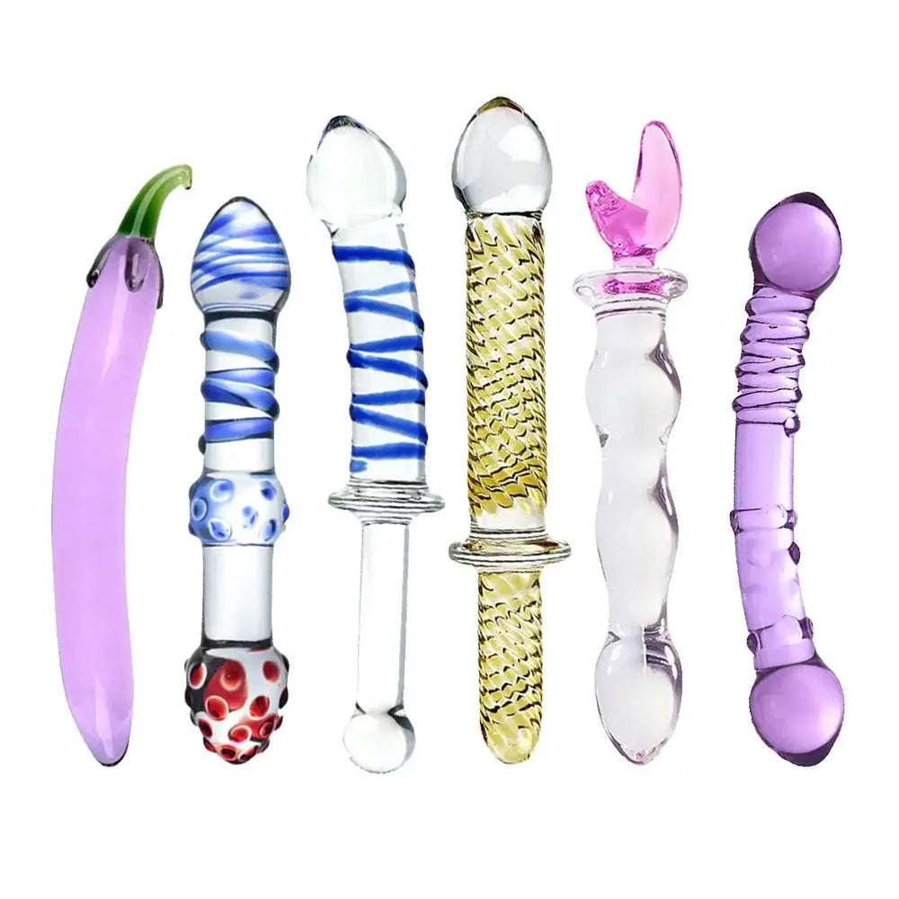 Crystal Pleasure Wand - Elegant Glass Dildo leisure pleasure