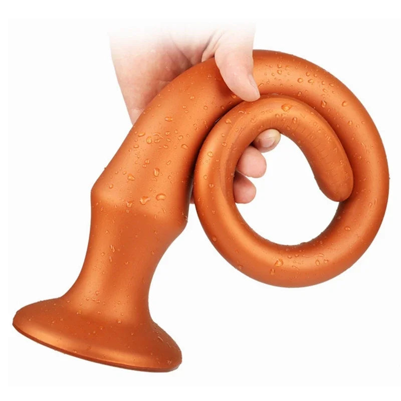 Plush Ecstasy Anal Indulgence Dildo - 60cm