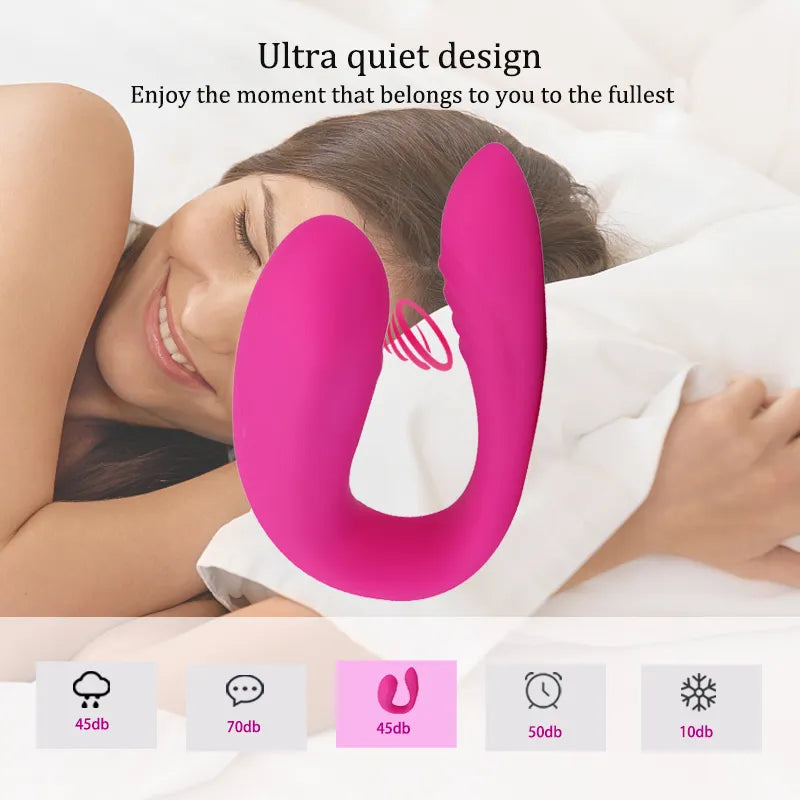 PleasureSync 10-Speed Duo Vibrator