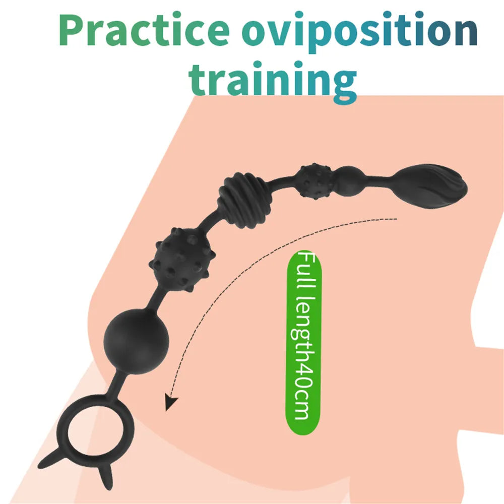 G-Spot Bunny Delight Silicone Anal Beads