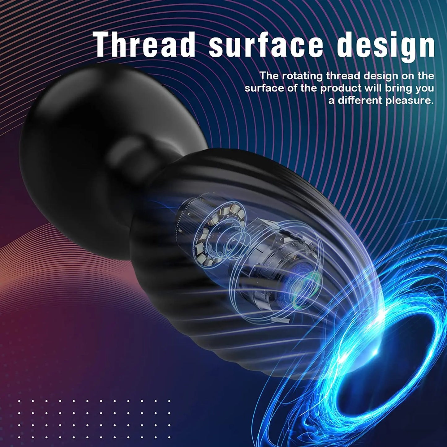 PleasurePivot Pro: 360° Vibrating Anal Plug