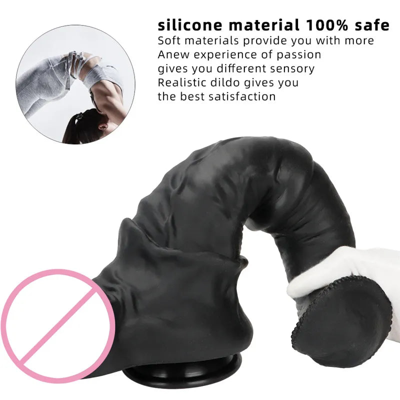 Giant Silicone Horse Dildo - Ultimate Pleasure Experience