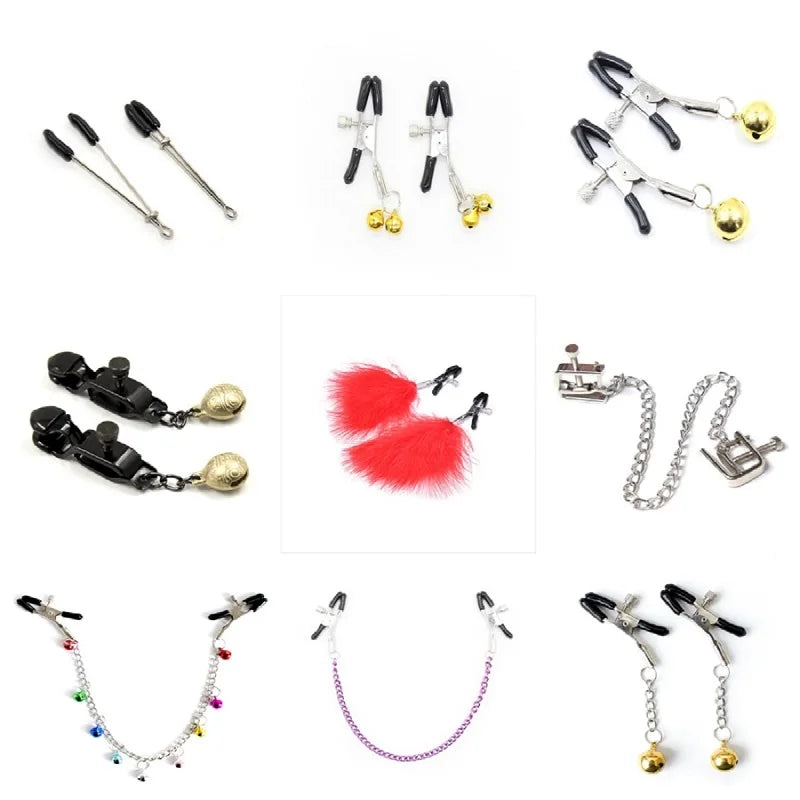 Clover Chain Nipple Clamps – Playful Pleasure Awaits