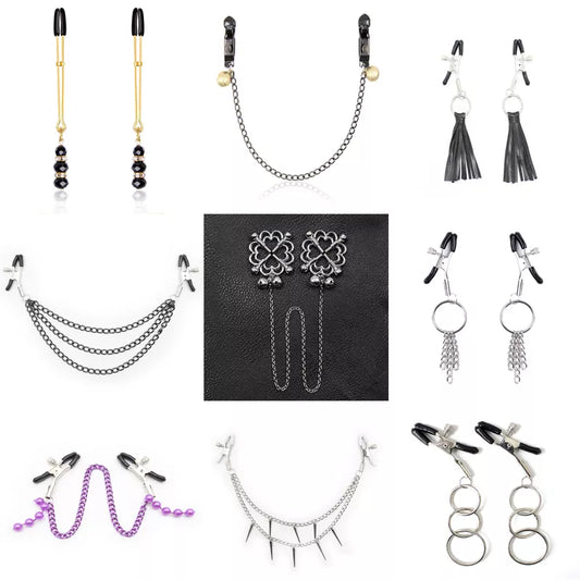 Clover Chain Nipple Clamps – Playful Pleasure Awaits