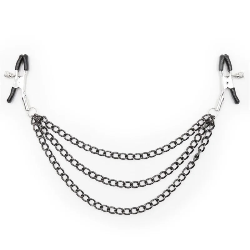 Clover Chain Nipple Clamps – Playful Pleasure Awaits