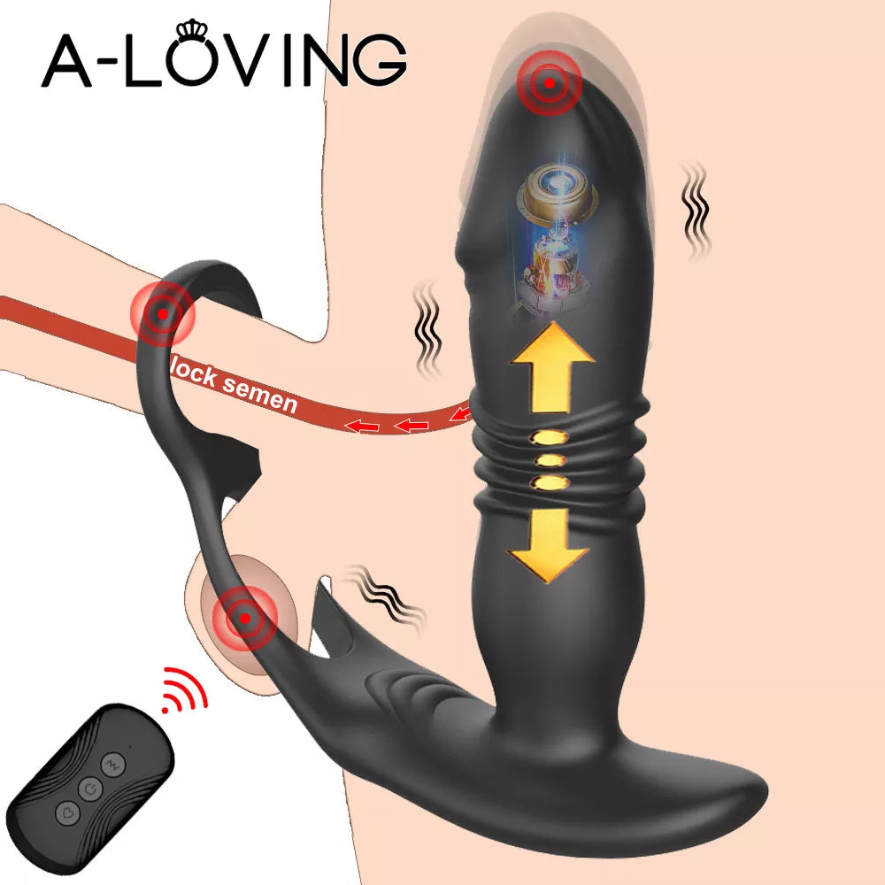 Tri-Force Prostate Pleasure Toy